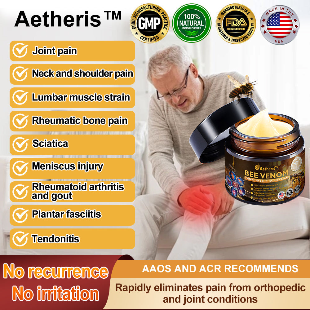 Official Store:  🦵Aetheris™ Bee Venom Arthritis Therapy Cream(Specially for older adults & AAOS recommends)🔥𝑳𝒂𝒔𝒕 𝒅𝒂𝒚 𝒑𝒓𝒐𝒎𝒐𝒕𝒊𝒐𝒏 7𝟎% 𝒐𝒇𝒇